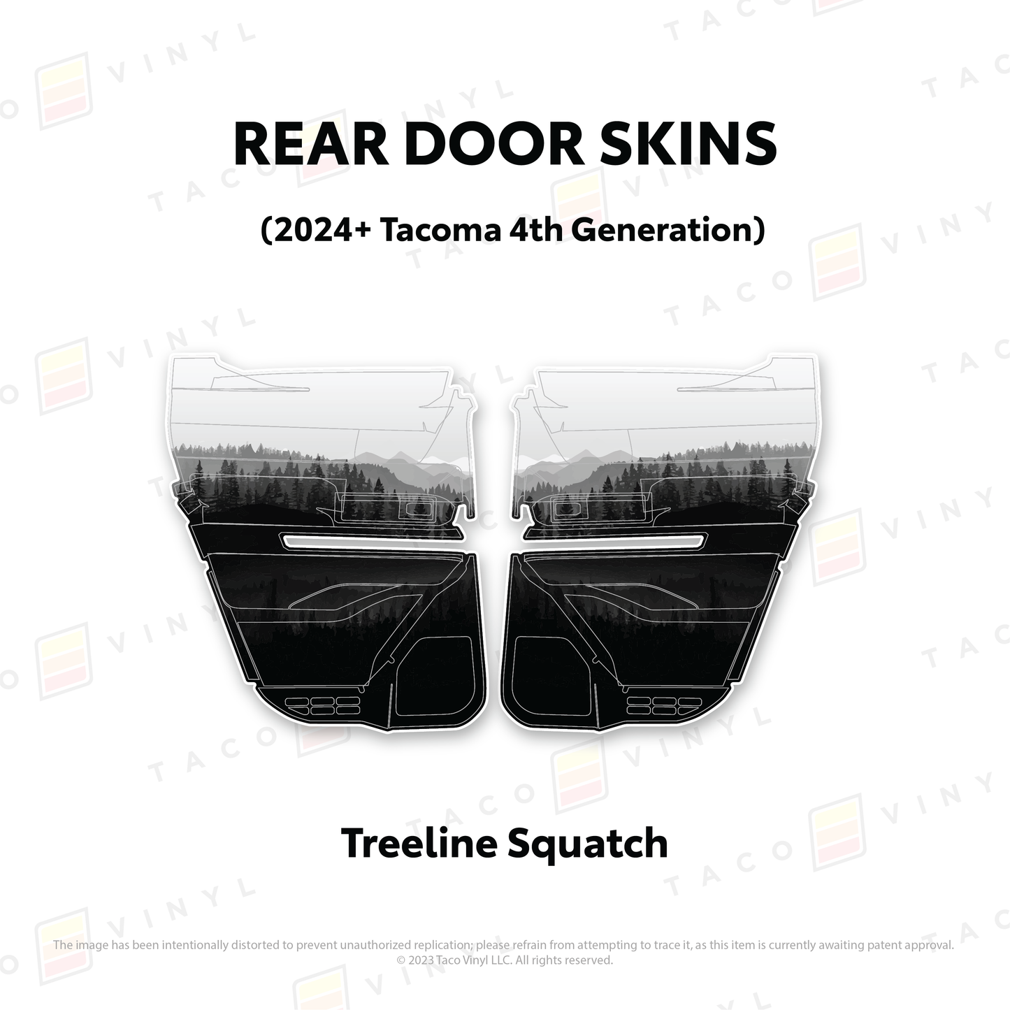 2024+ Tacoma Door Skins