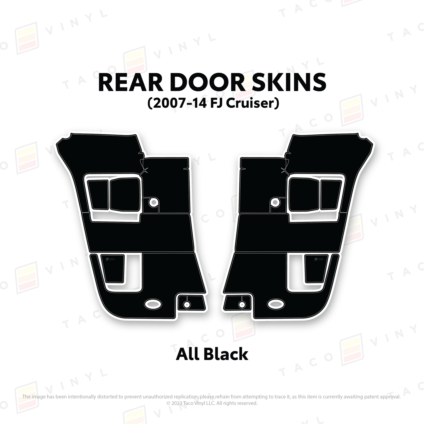 FJ Cruiser Door Skins