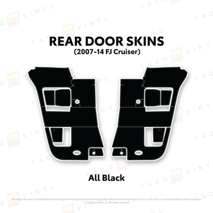 FJ Cruiser Door Skins