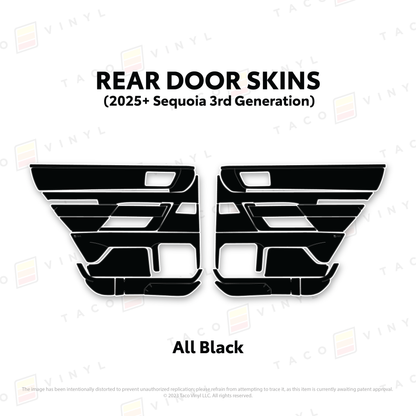 2023+ Sequoia Door Skins