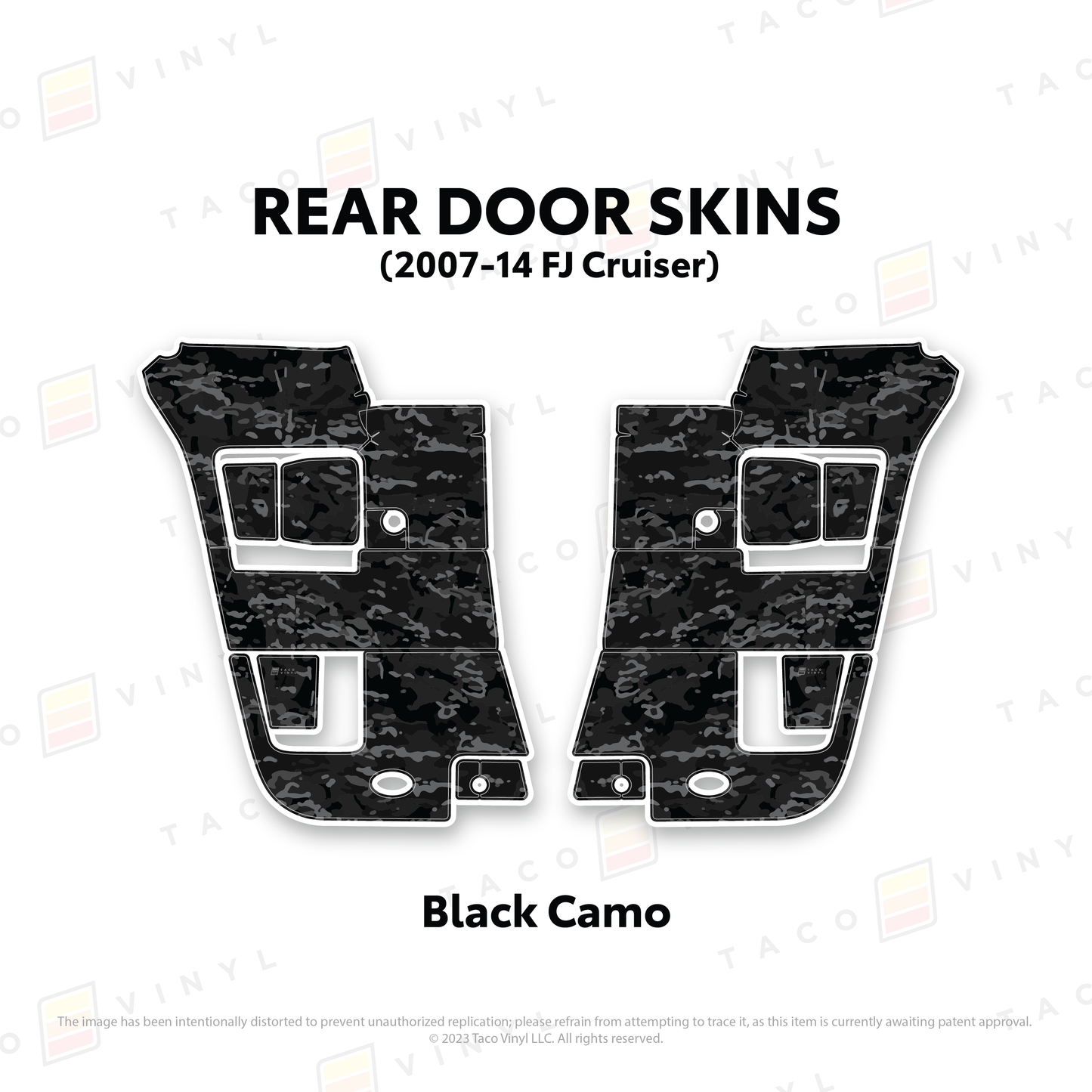 FJ Cruiser Door Skins