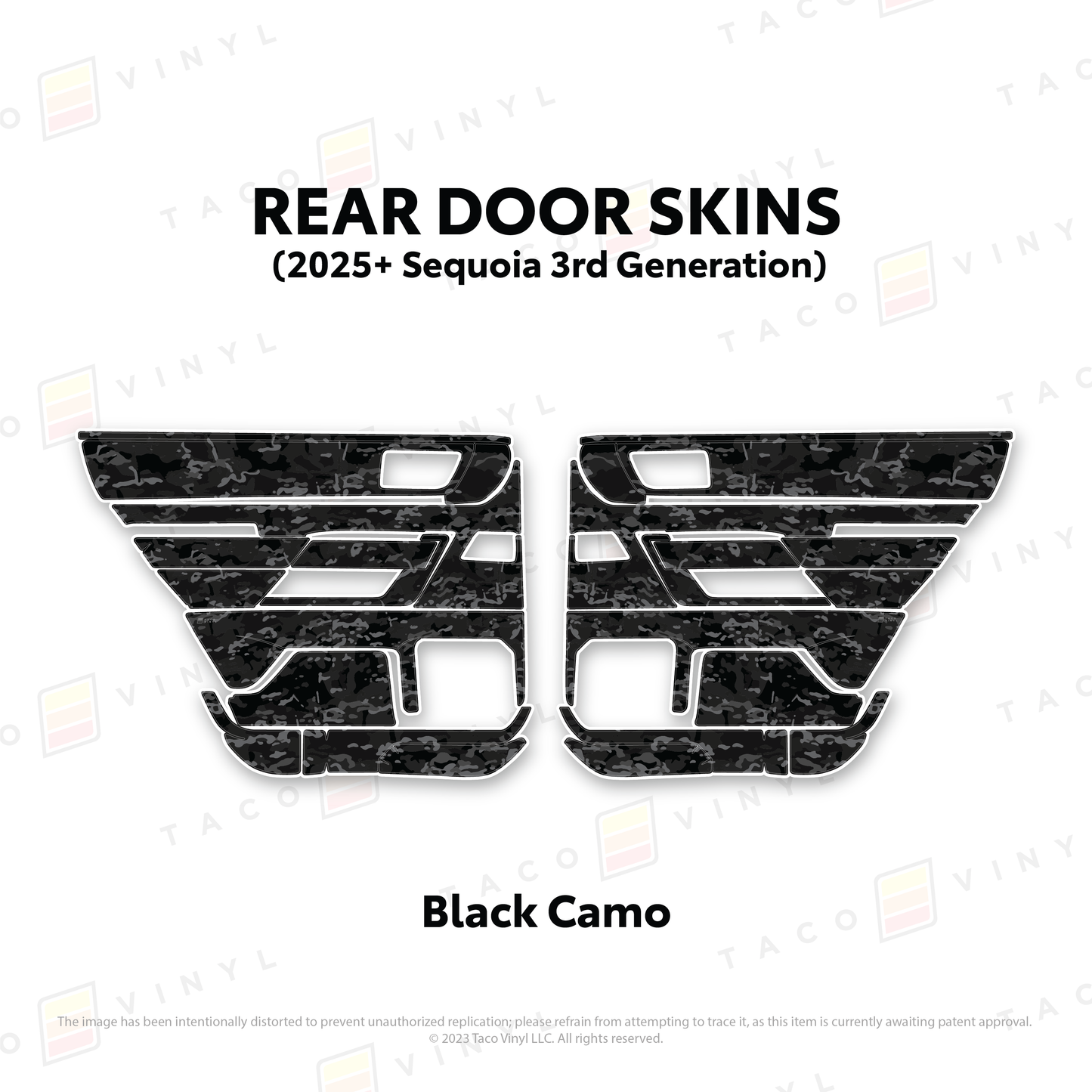2023+ Sequoia Door Skins