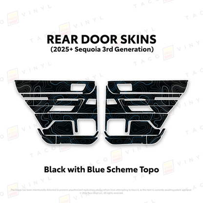 2023+ Sequoia Door Skins