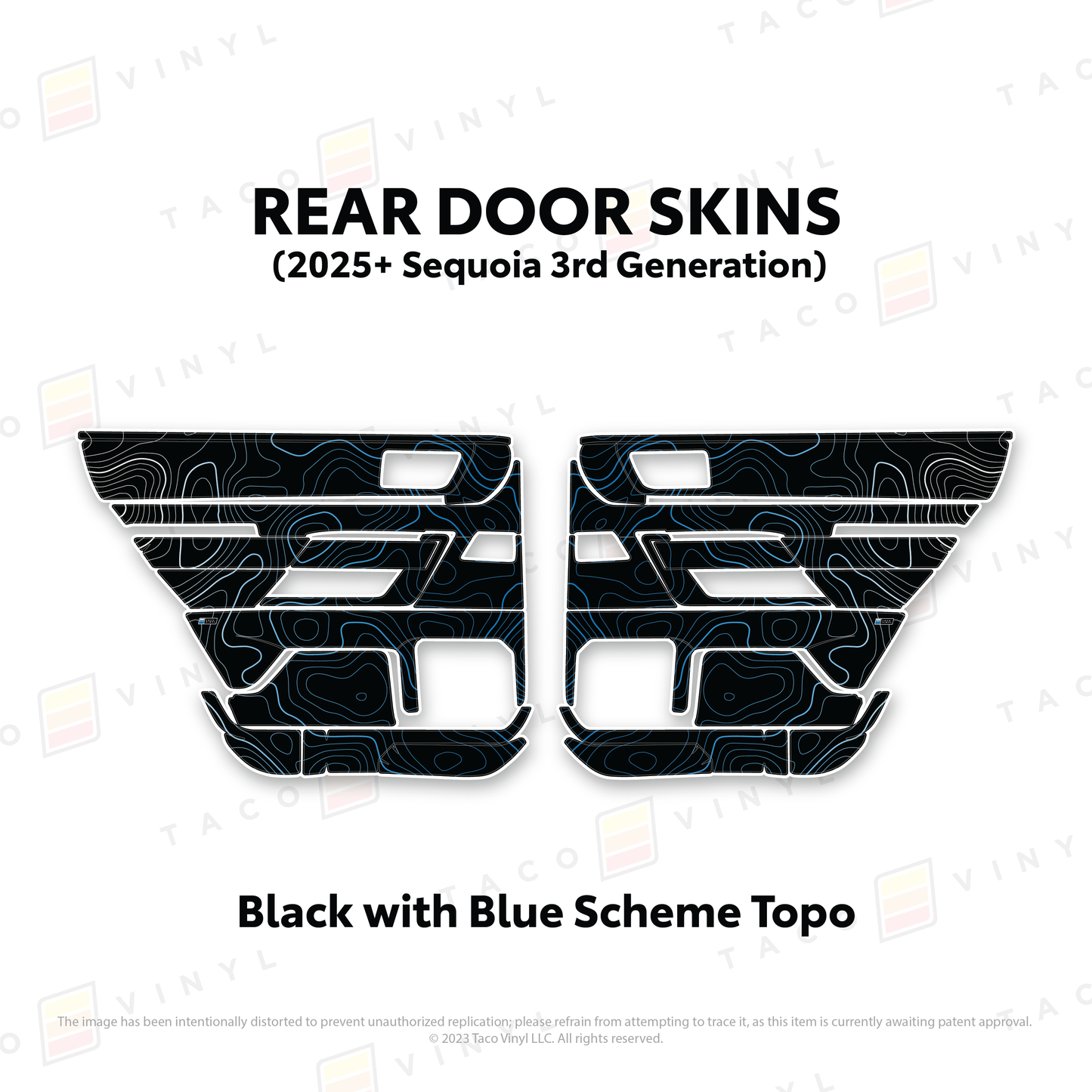 2023+ Sequoia Door Skins