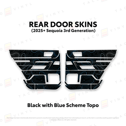 2023+ Sequoia Door Skins