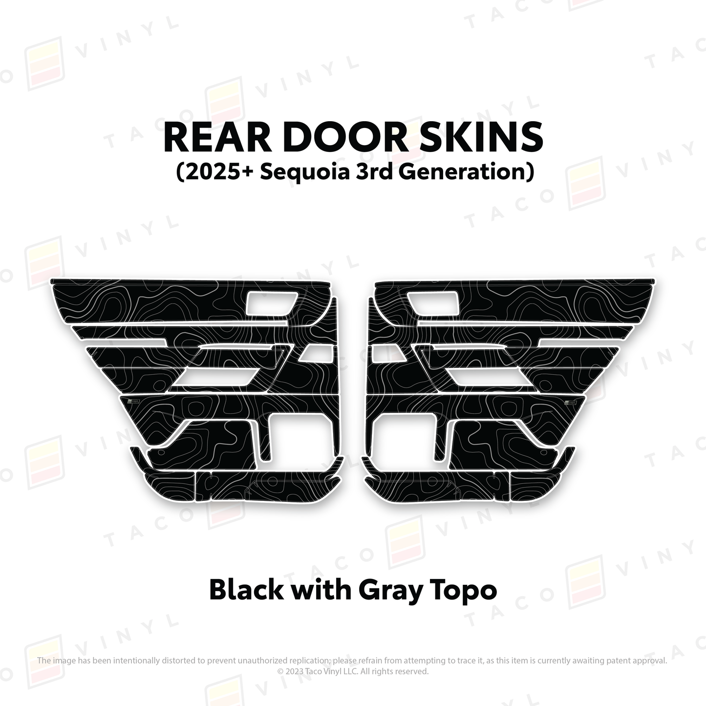 2023+ Sequoia Door Skins