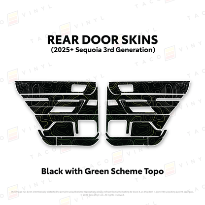 2023+ Sequoia Door Skins