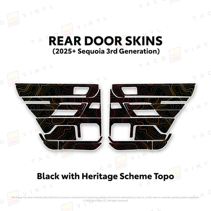 2023+ Sequoia Door Skins