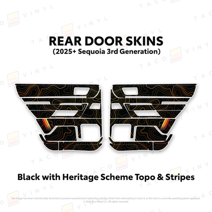 2023+ Sequoia Door Skins