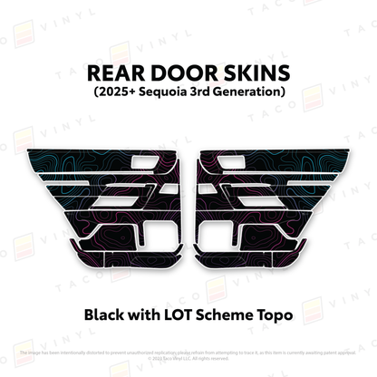 2023+ Sequoia Door Skins