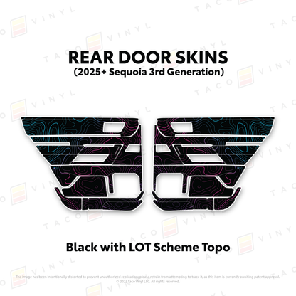 2023+ Sequoia Door Skins