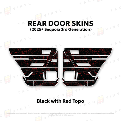2023+ Sequoia Door Skins