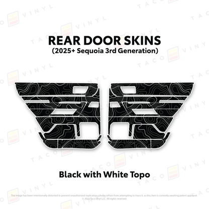 2023+ Sequoia Door Skins