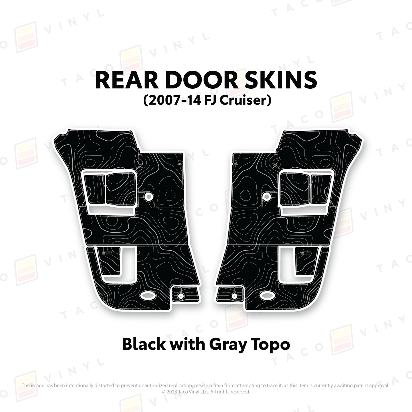 FJ Cruiser Door Skins