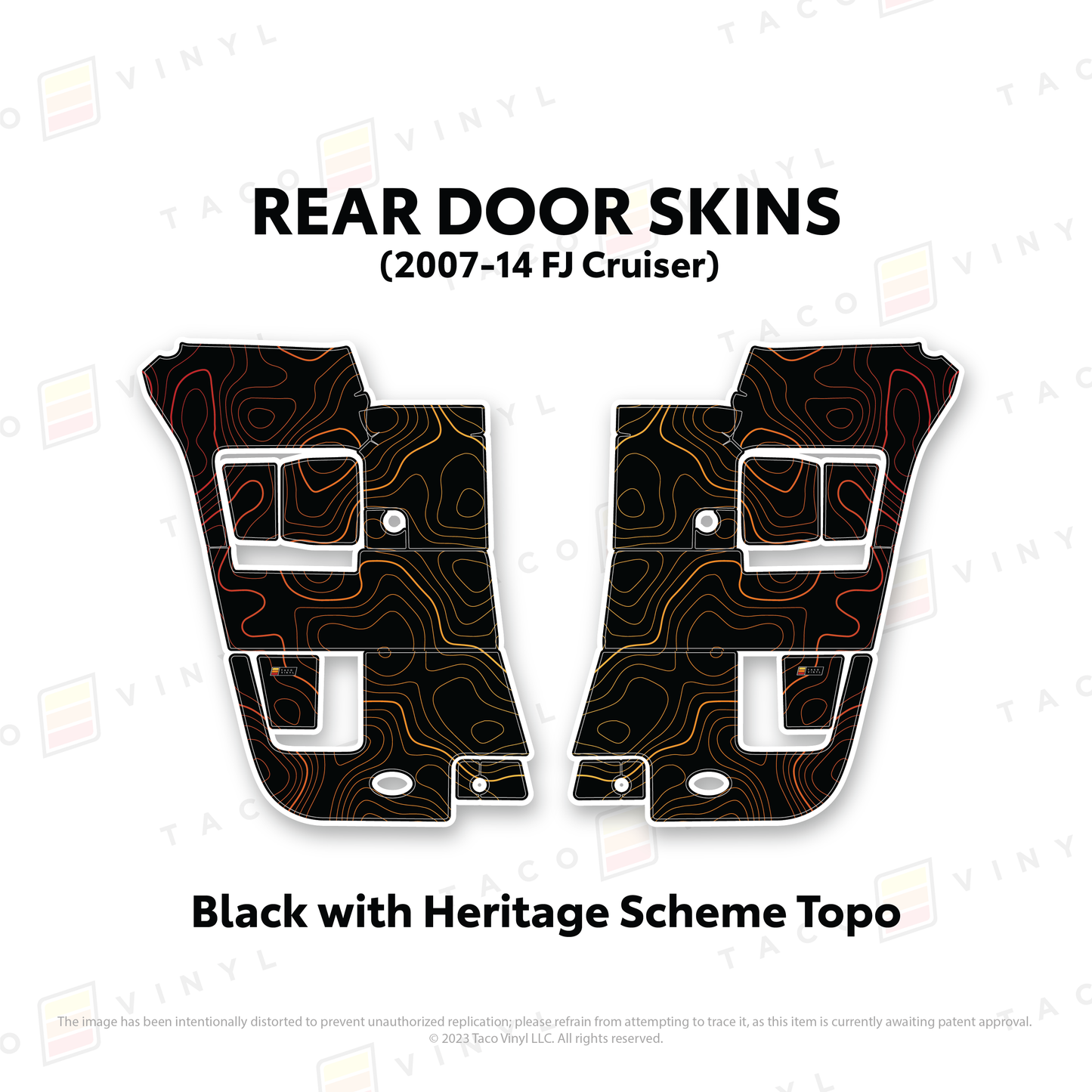 FJ Cruiser Door Skins