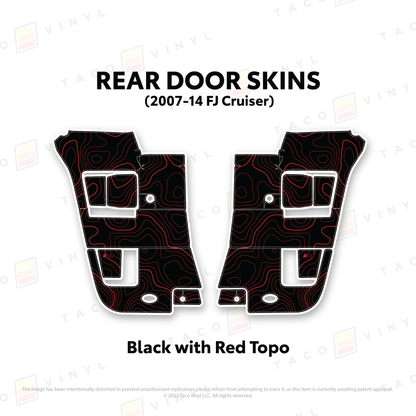FJ Cruiser Door Skins