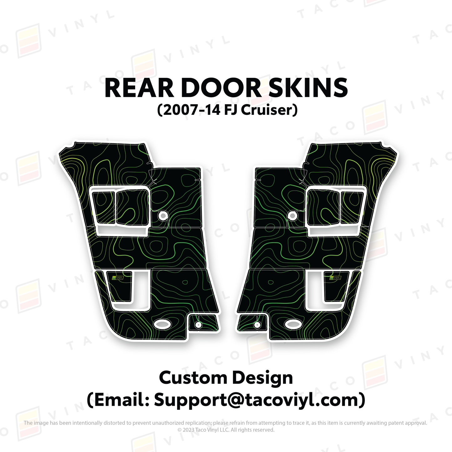 FJ Cruiser Door Skins