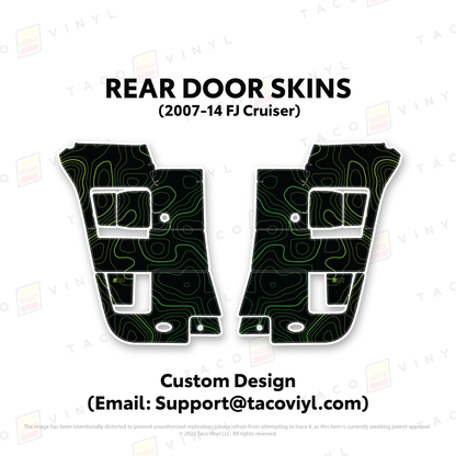 FJ Cruiser Door Skins
