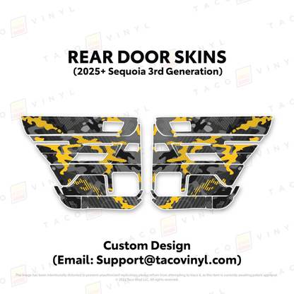 2023+ Sequoia Door Skins