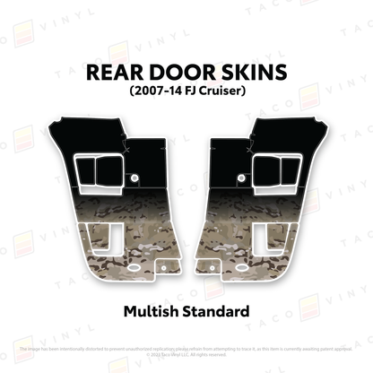 FJ Cruiser Door Skins