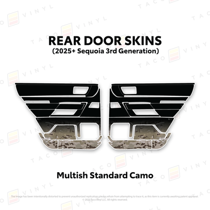 2023+ Sequoia Door Skins