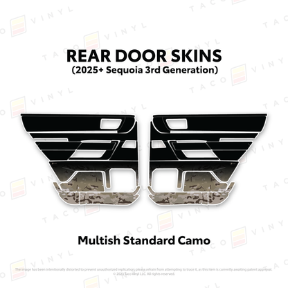 2023+ Sequoia Door Skins