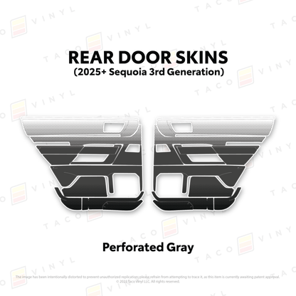 2023+ Sequoia Door Skins