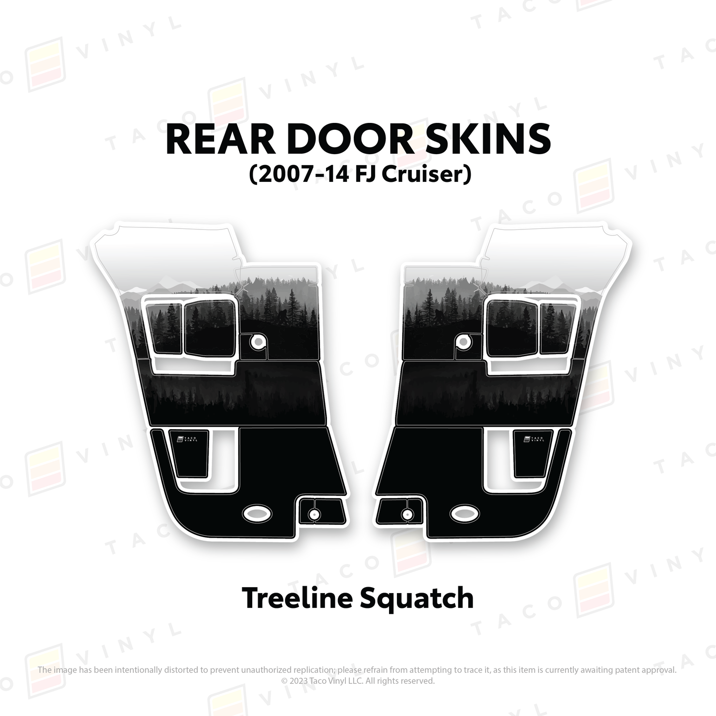 FJ Cruiser Door Skins