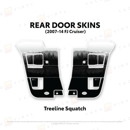 FJ Cruiser Door Skins