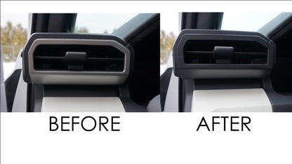 VENT TRIM 2 PC SIDES (2024+ TACOMA / 2025+ 4RUNNER) - BLACK
