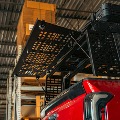Overland Bed Rack Rear Hatch With Gas Struts for 2005+ Toyota Tacoma