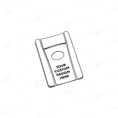 Toyota Slim Card Key Fob Decals (HYQ14CBP)