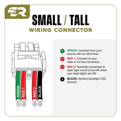 Small Style Toyota OEM Style "REVERSE LIGHTS" Switch
