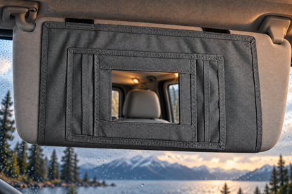 Sprinter Sun Visor Organizer with Mirror