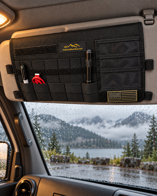 Sprinter Sun Visor Organizer with Mirror