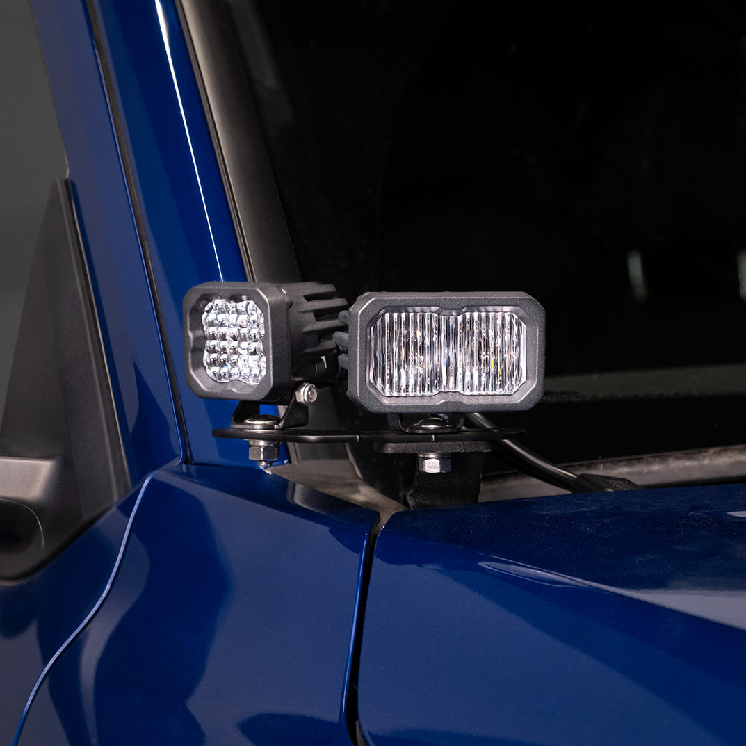 Angled Ditch Light Bracket | Universal Fitment