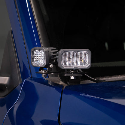 Angled Ditch Light Bracket | Universal Fitment