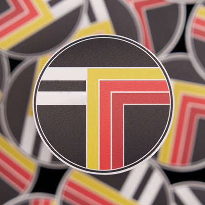 Trail Grid Pro "Fall-Guy" 3" Die Cut Sticker