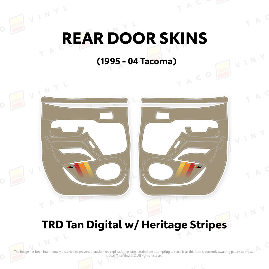 1995-04 Tacoma Door Skins