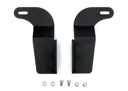 32" Lower Bumper Hidden LED Light Bar Brackets Kit For 2005-2015 Toyota Tacoma