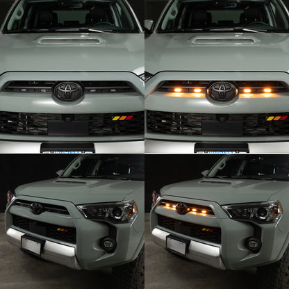 4Runner Non-TRD Pro Amber LED Grille Lights | 2020-2024 4Runner