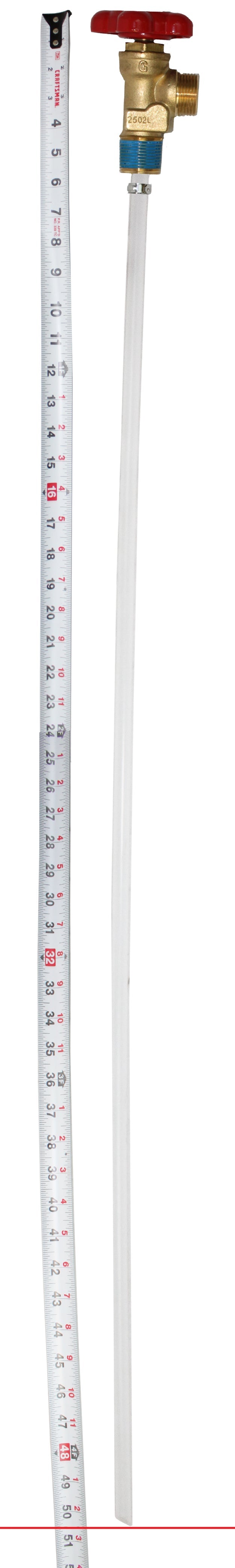 Flame King 239lb and 420lb Refrigerant Tank Liquid Valve