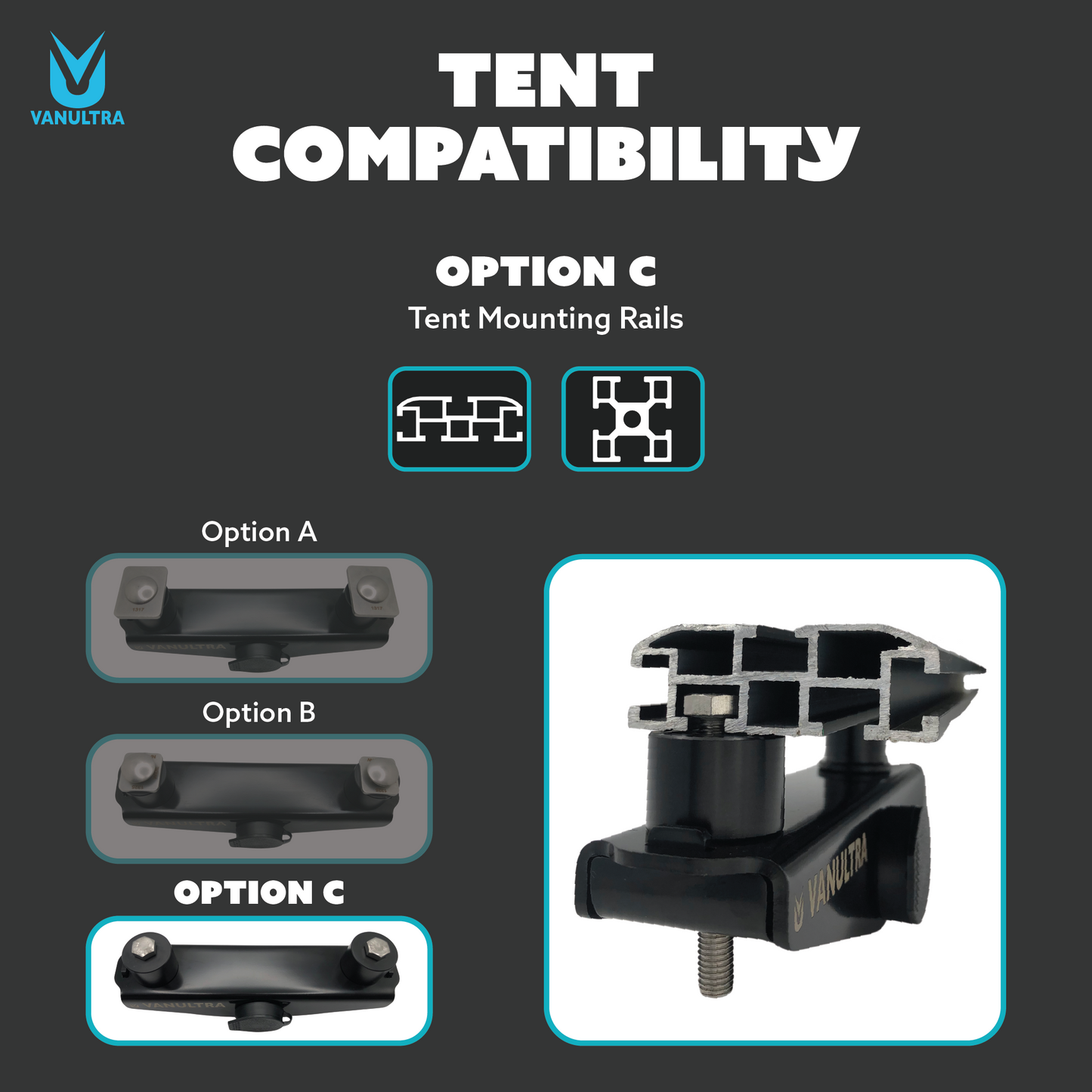 The Gatekeeper - Locking Tent Mount (Option A)