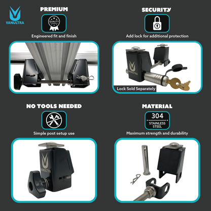 The Slipstream - Quick Release Tent Mounts (Option A)