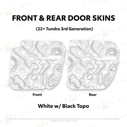 2022+ Tundra Door Skins