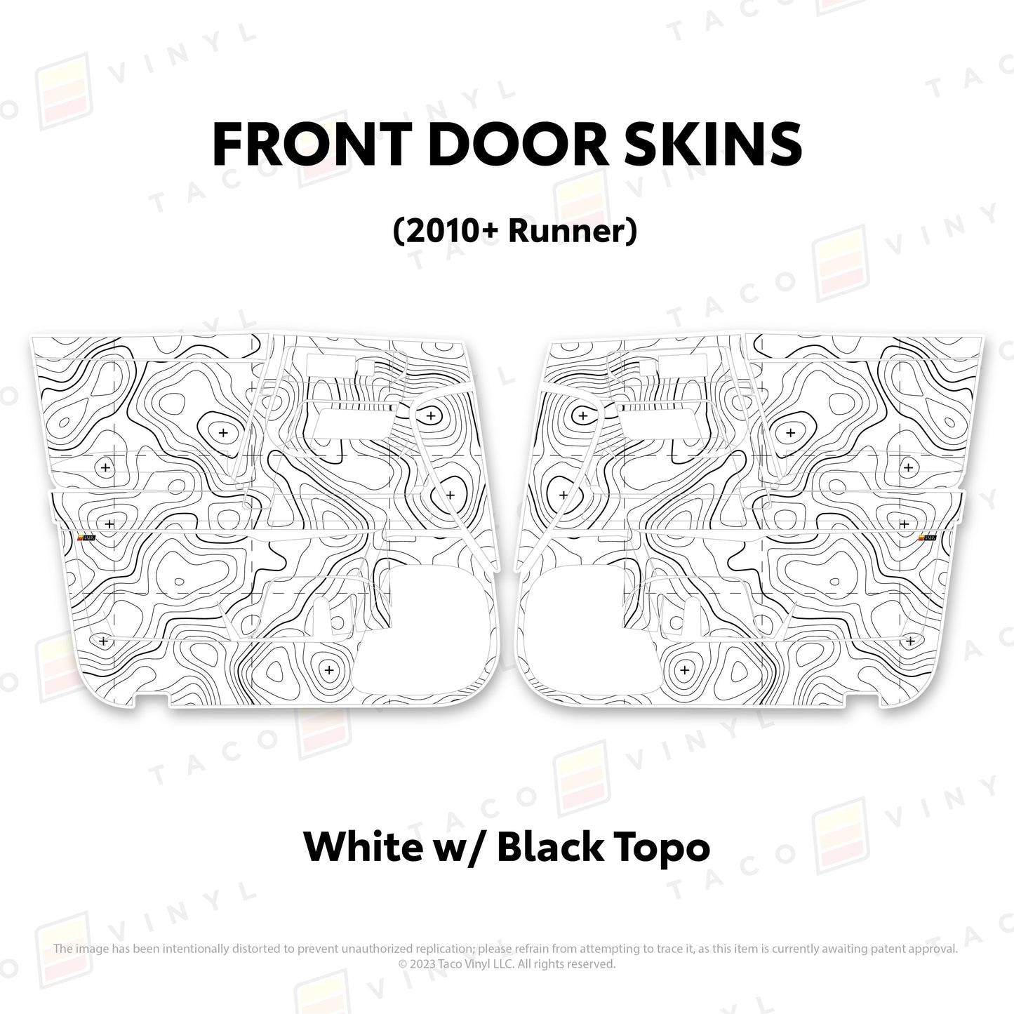 2010-24 4Runner Door Skins