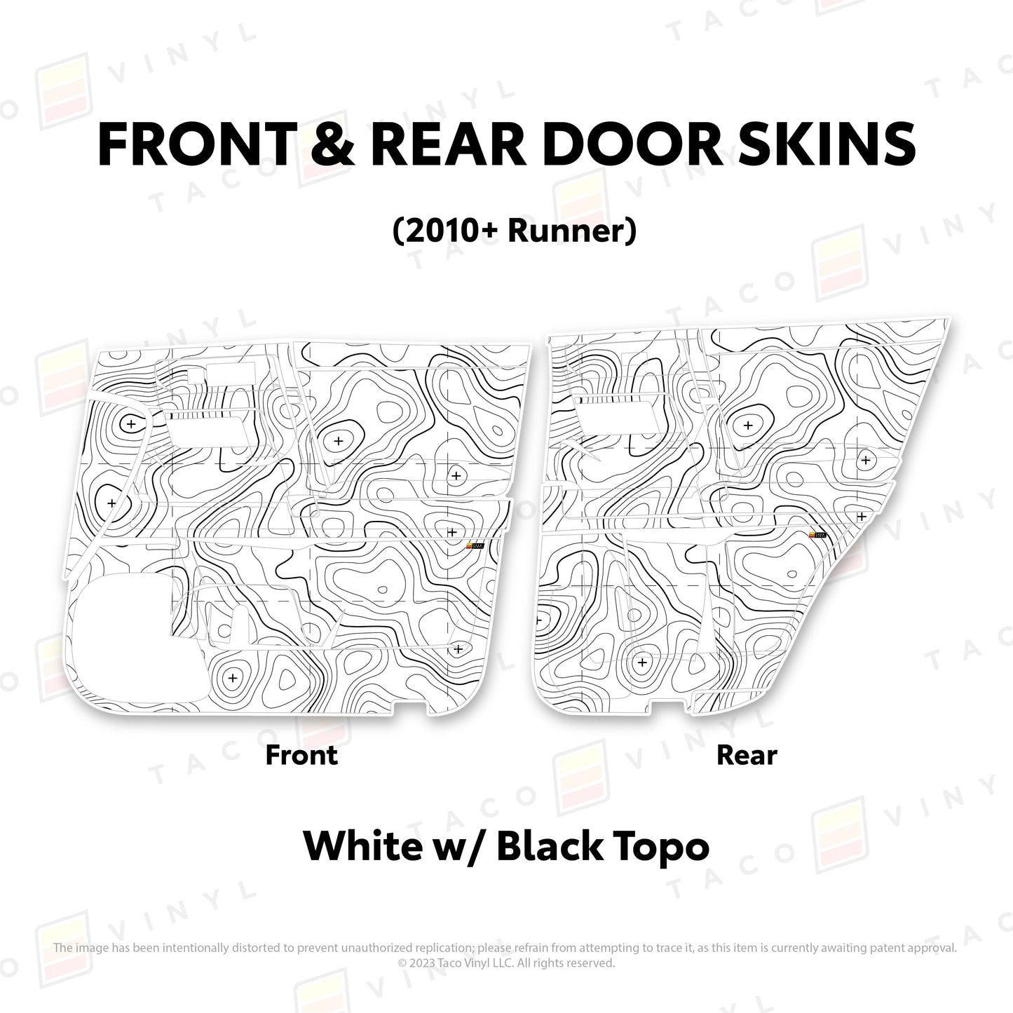 2010-24 4Runner Door Skins