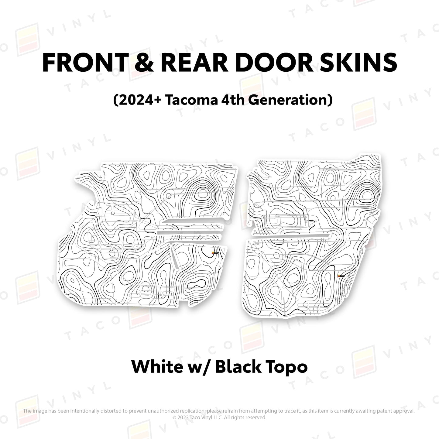 2024+ Tacoma Door Skins