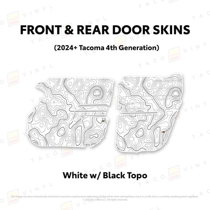 2024+ Tacoma Door Skins