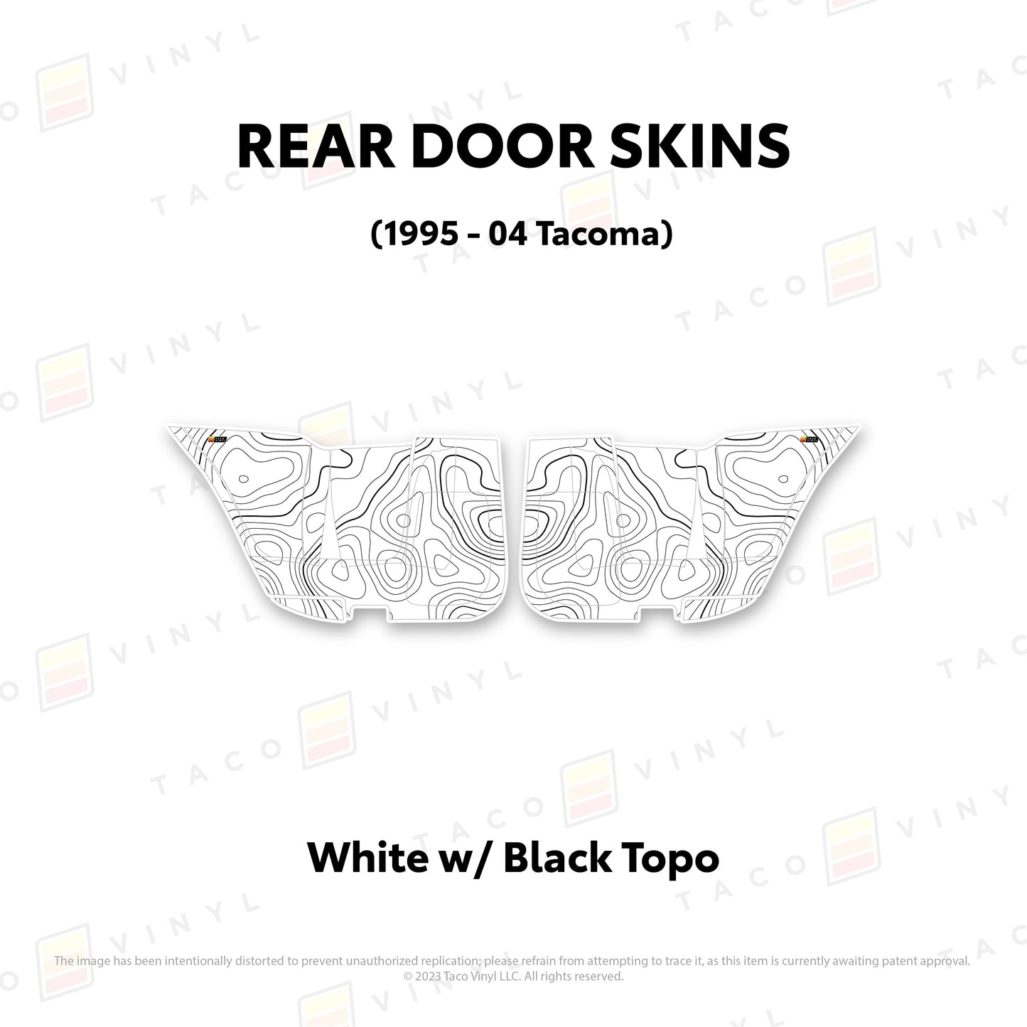 2010-24 4Runner Door Skins (Lower Section)